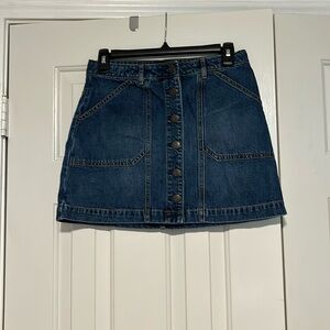 Gap denim skirt euc